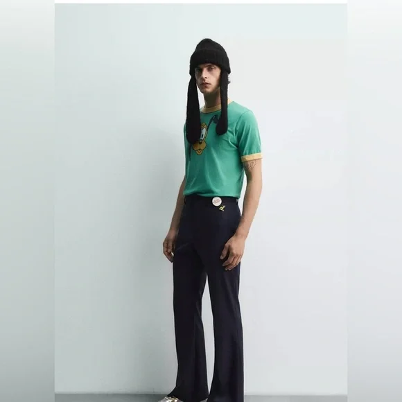 Zara Pluto Harry Lambert X Disney Tshirt - Picture 6 of 12